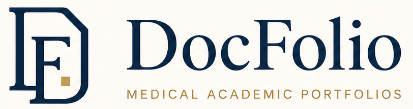DocFolio — Medical Academic Portfolios